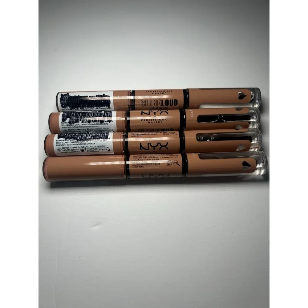 4 NYX Shine Loud High Shine Lip Color - Daring Damsel